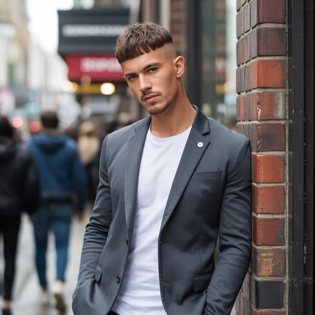 trendy french crop hair men styles