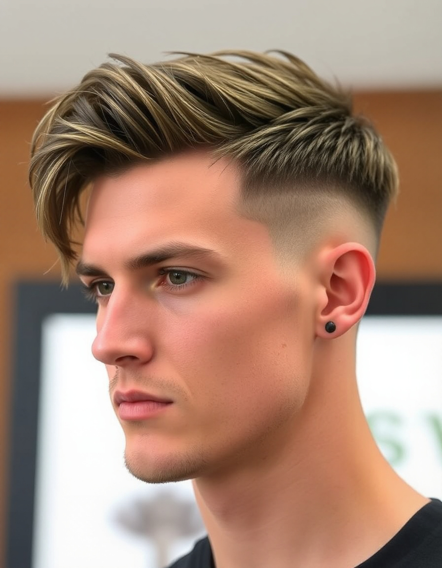 trendy french crop hair men styles