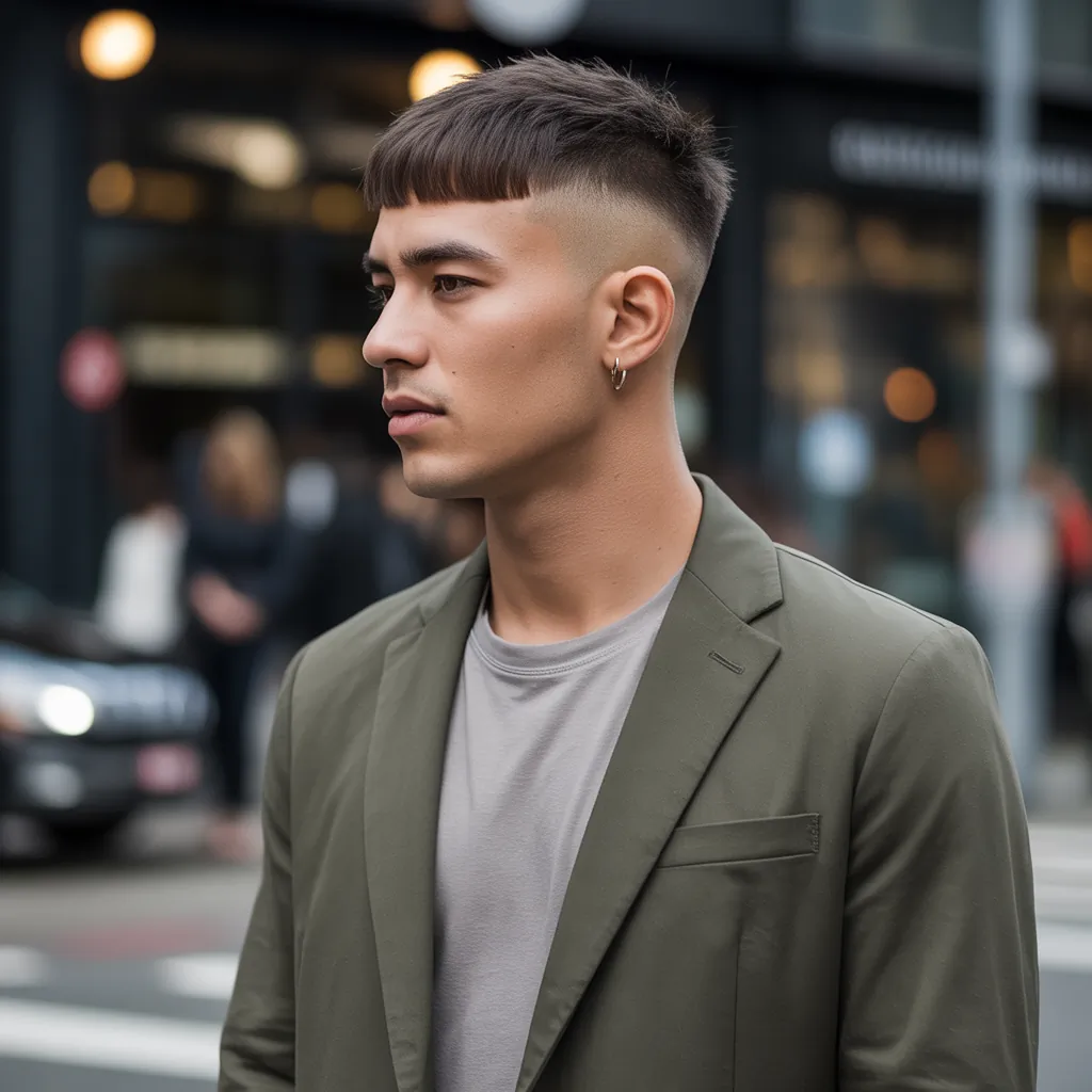 trendy french crop hair men styles