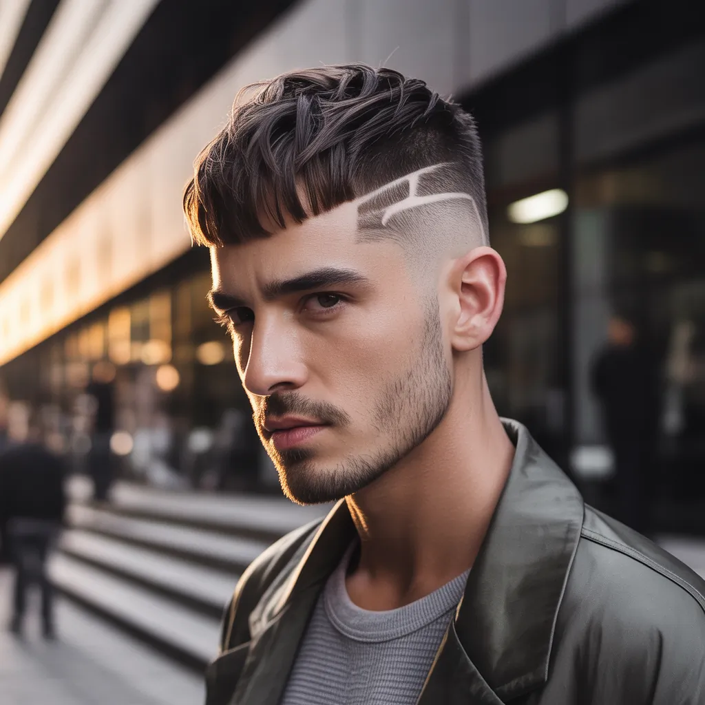 trendy french crop hair men styles