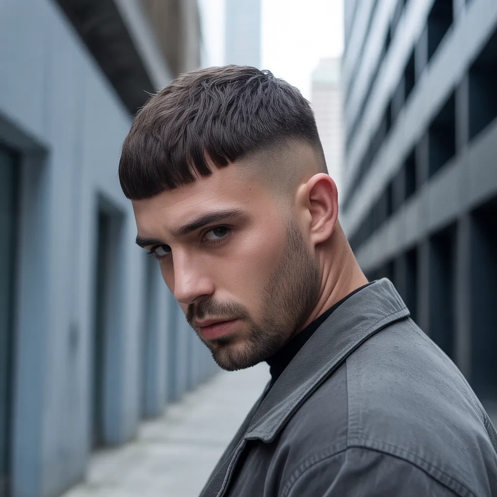 trendy french crop hair men styles