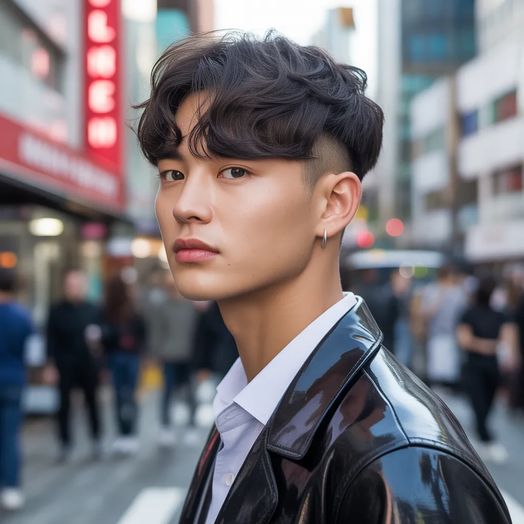 trendy korean men hairstyle ideas