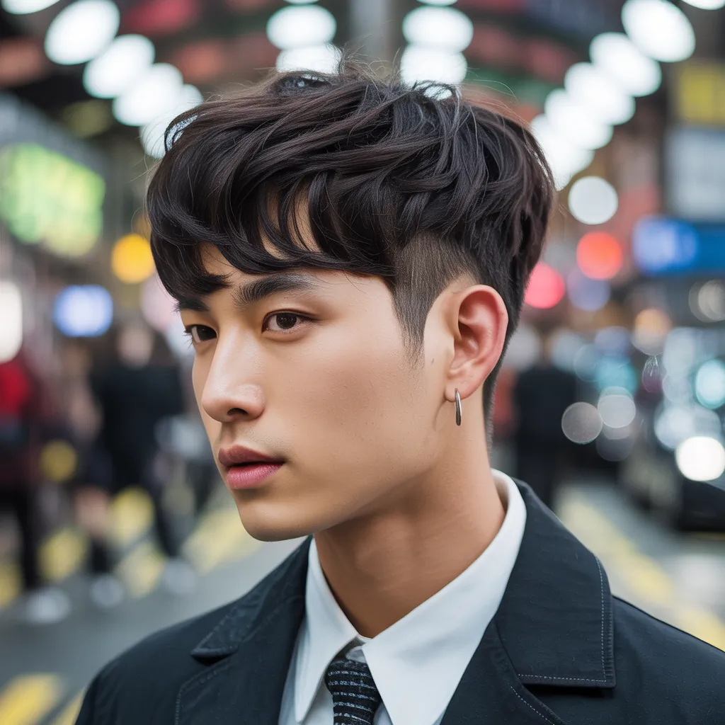 trendy korean men hairstyle ideas