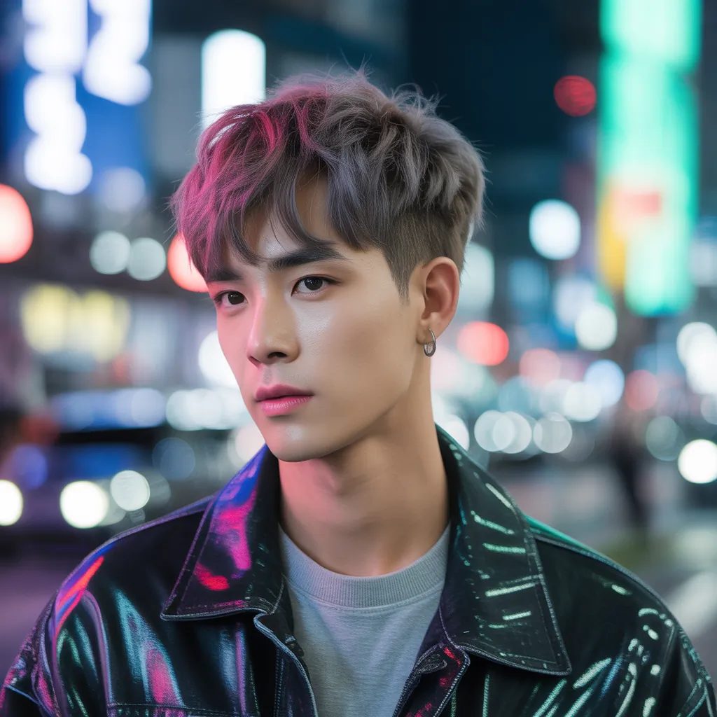 trendy korean men hairstyle ideas