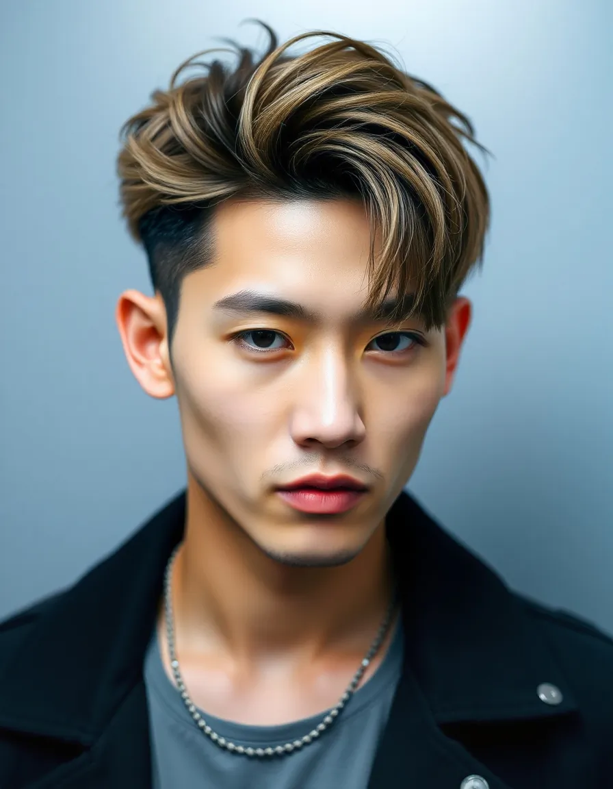 trendy korean men hairstyle ideas