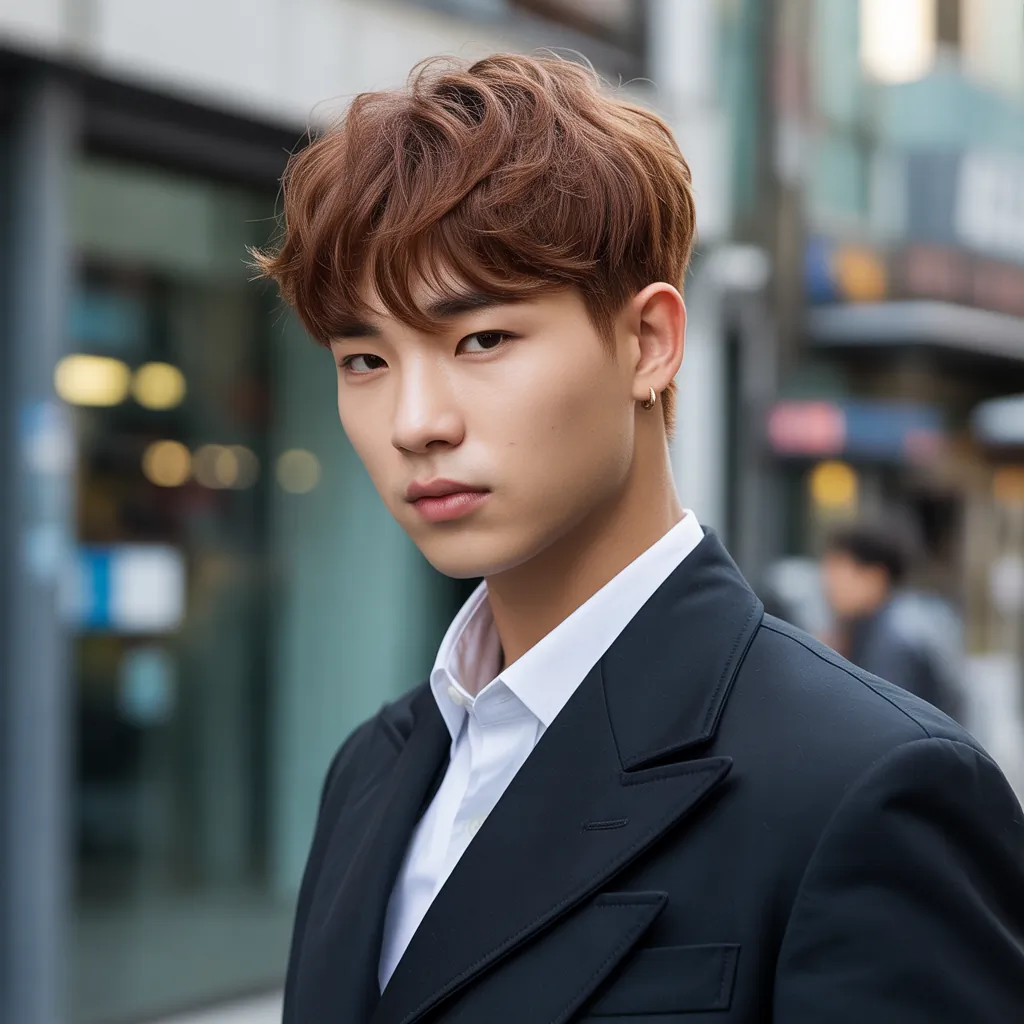 trendy korean men hairstyle ideas
