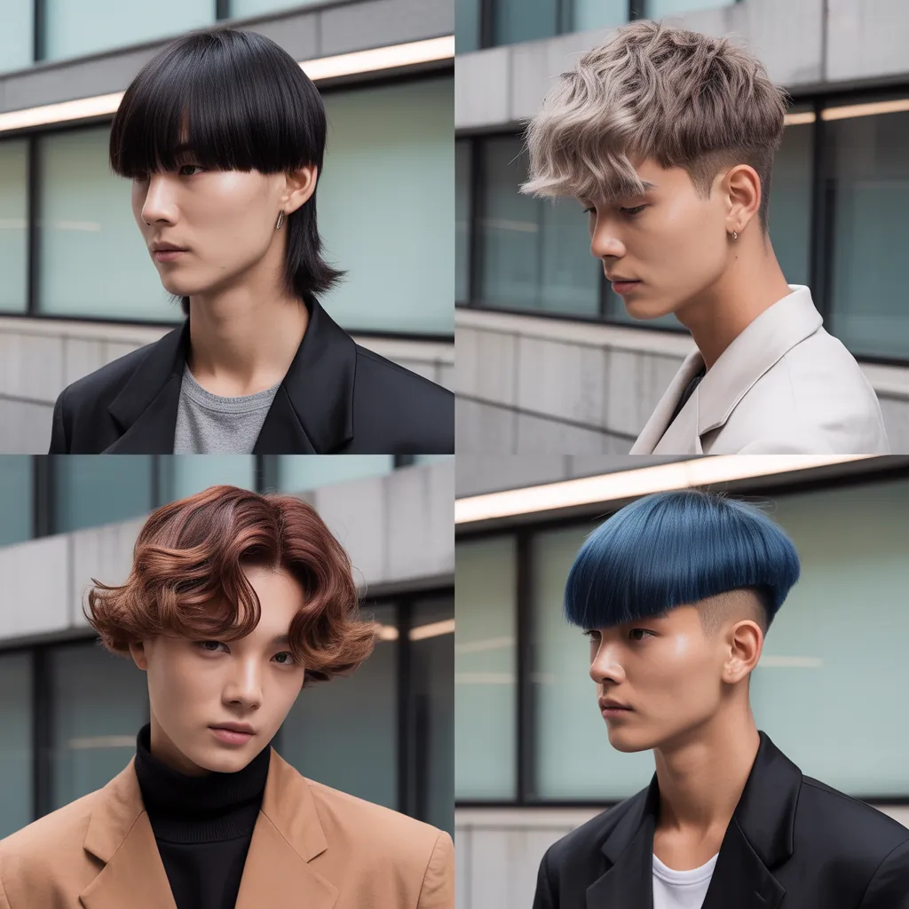 trendy korean men hairstyle ideas