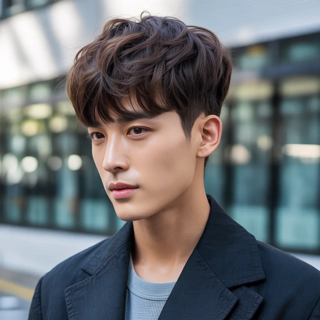 trendy korean men hairstyle ideas