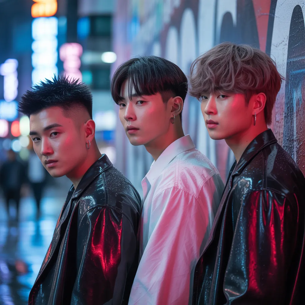 trendy korean men hairstyle ideas