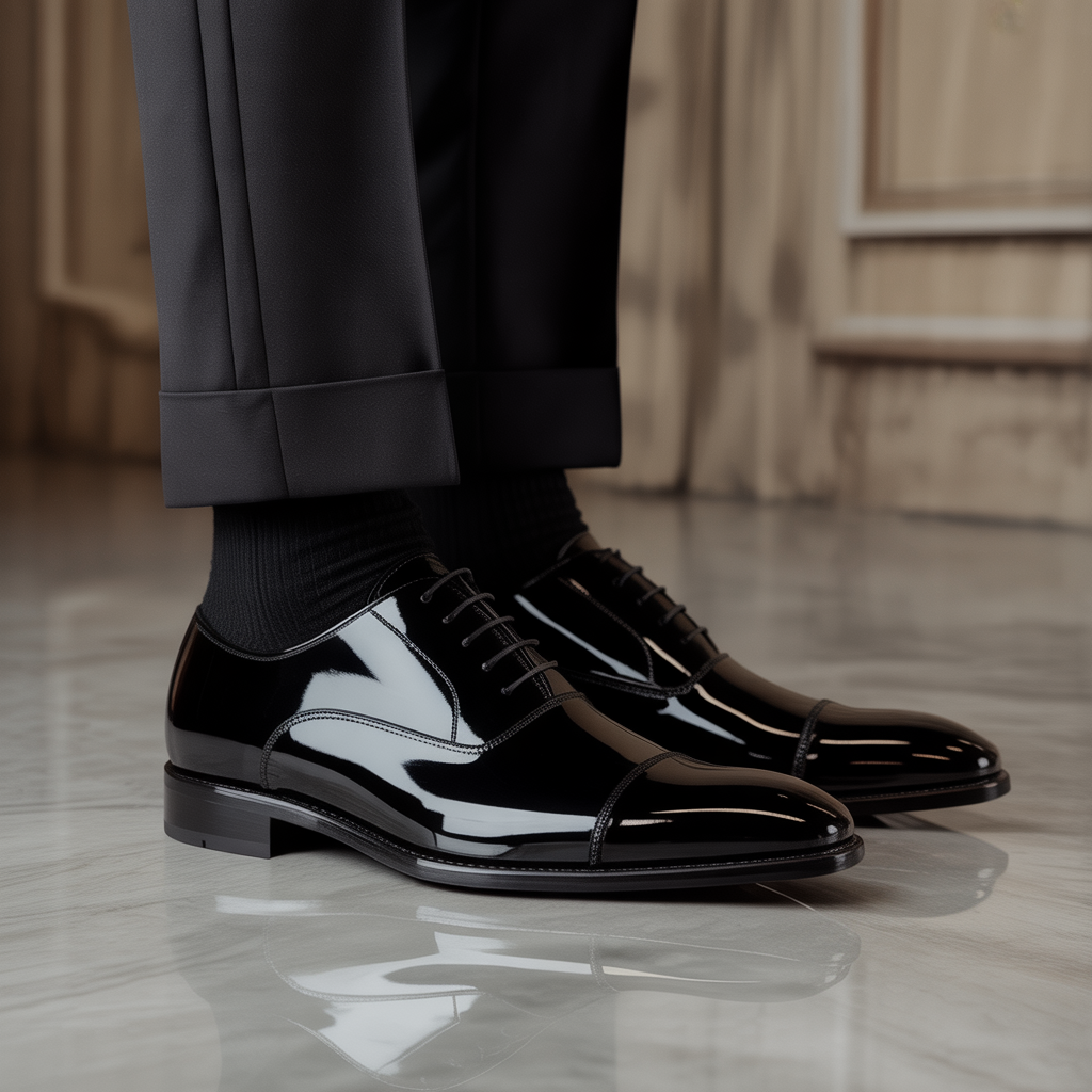 tuxedo shoes men