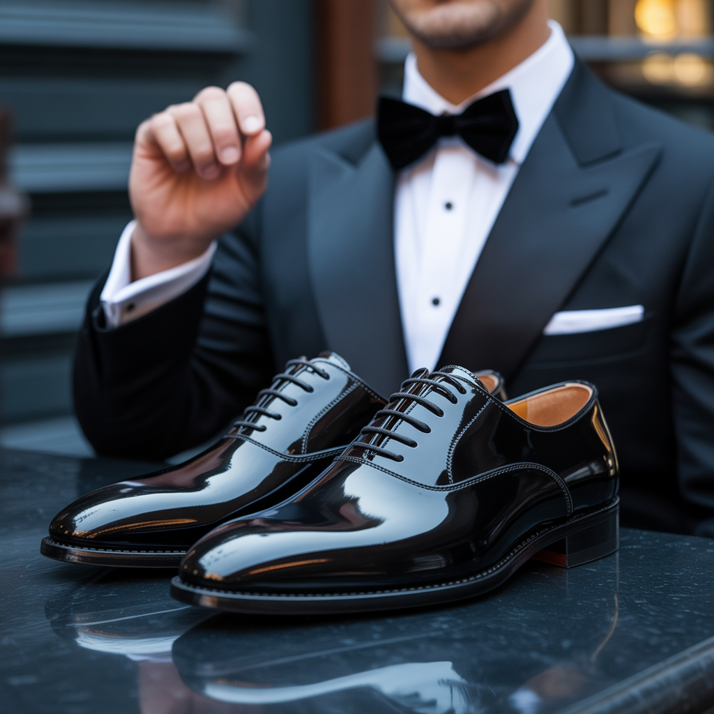 tuxedo shoes men