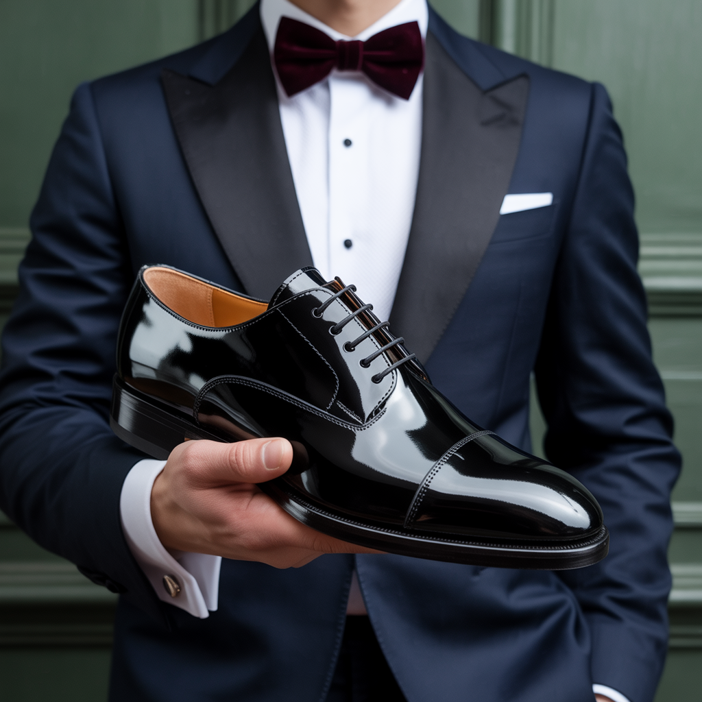 tuxedo shoes men