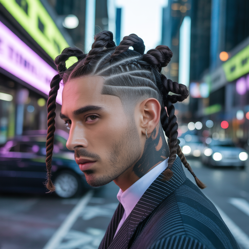 twist hairstyles men