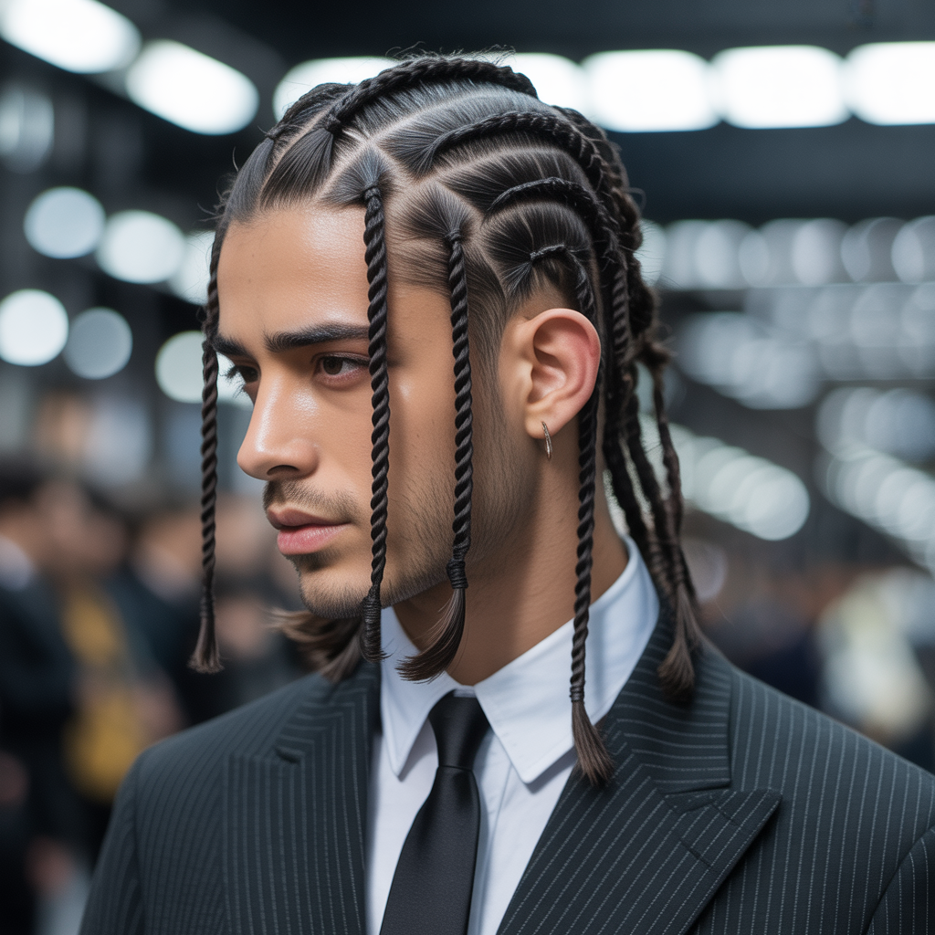 twist hairstyles men