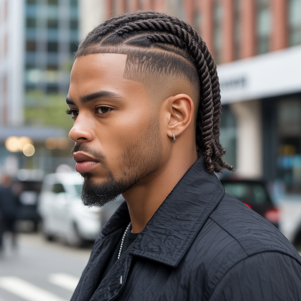 twist hairstyles men