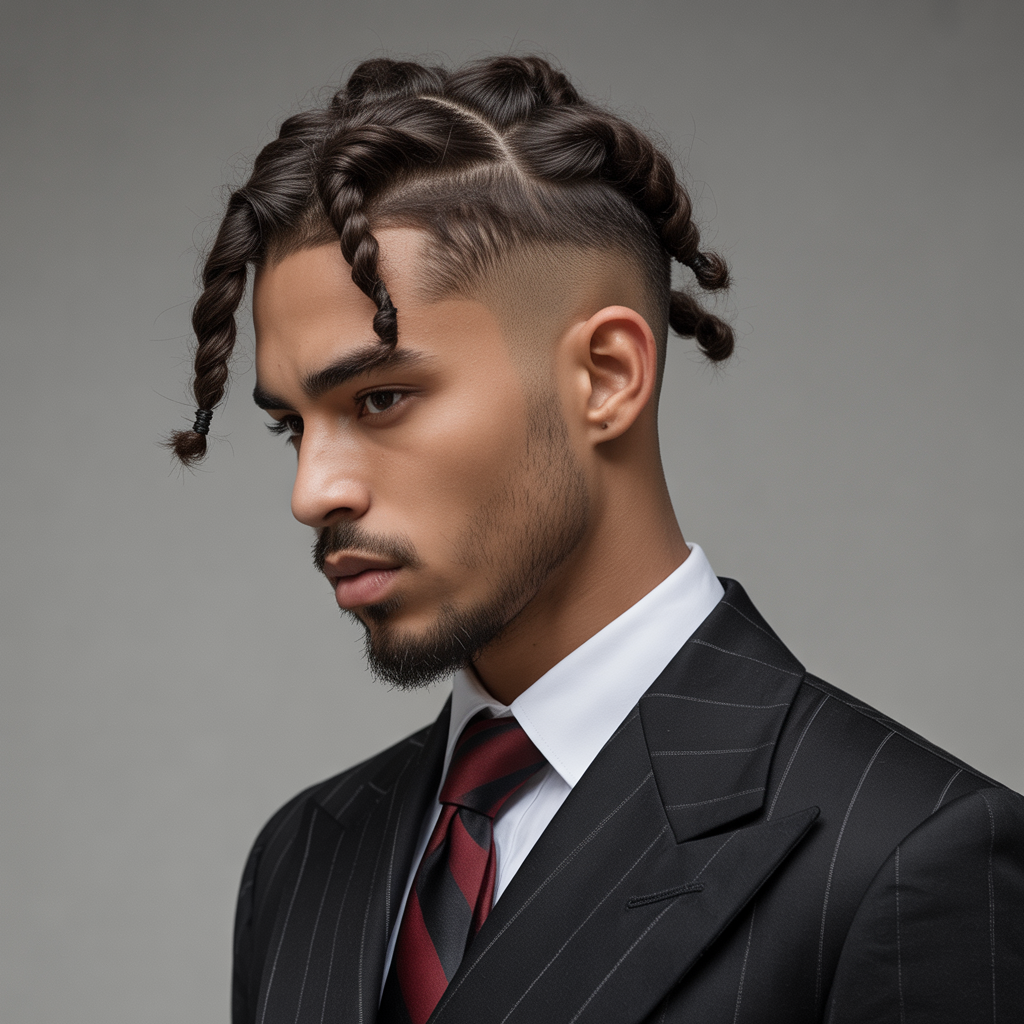 twist hairstyles men