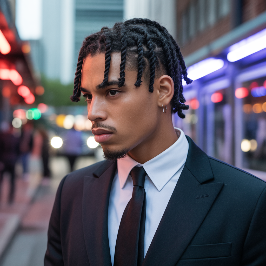 twist hairstyles men