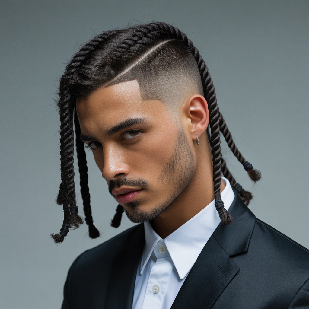 twist hairstyles men