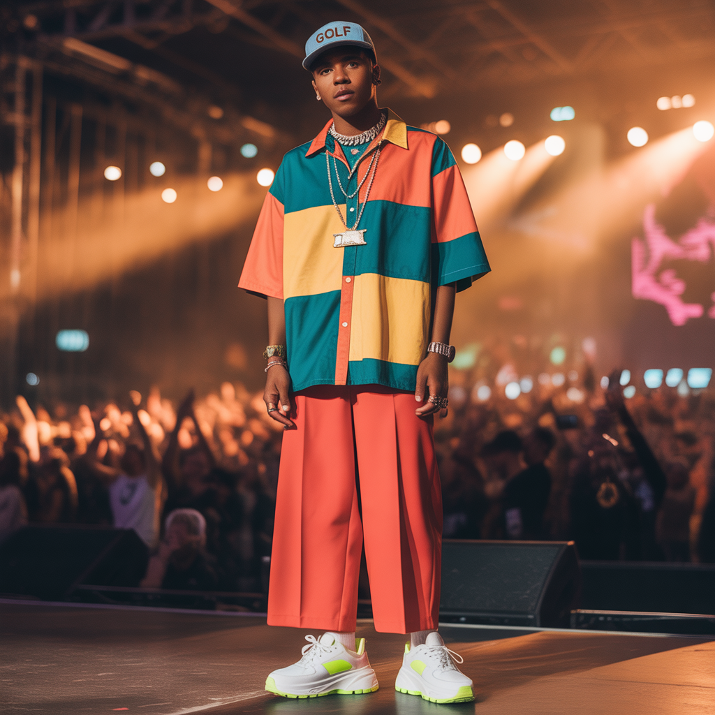 tyler the creator concert outfit