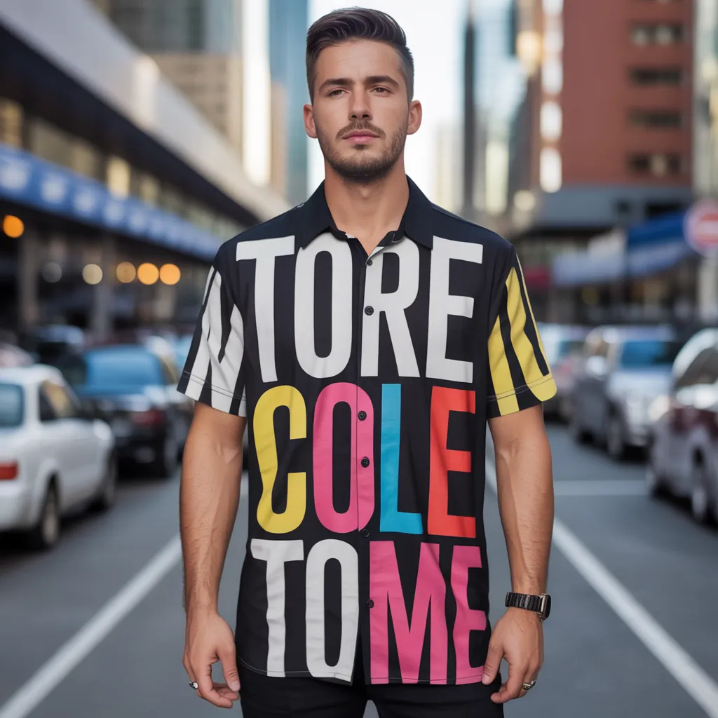 typography shirt design