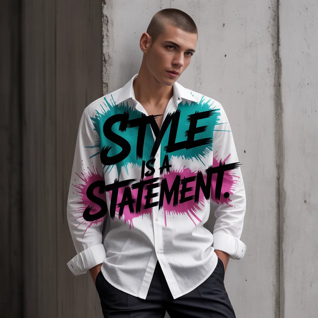 typography shirt design