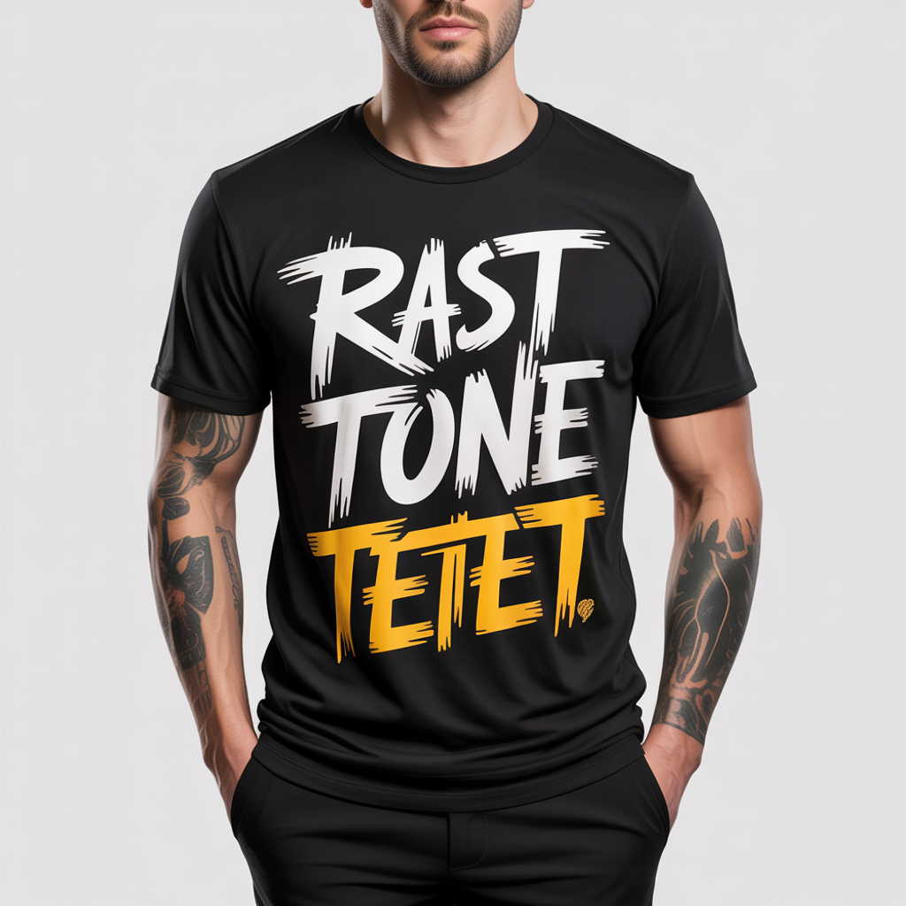 typography shirt design