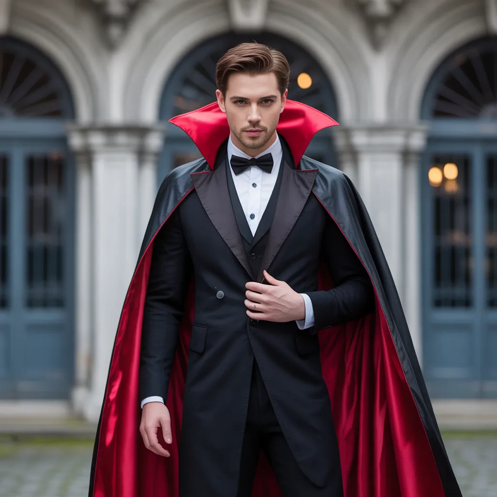 vampire costume men