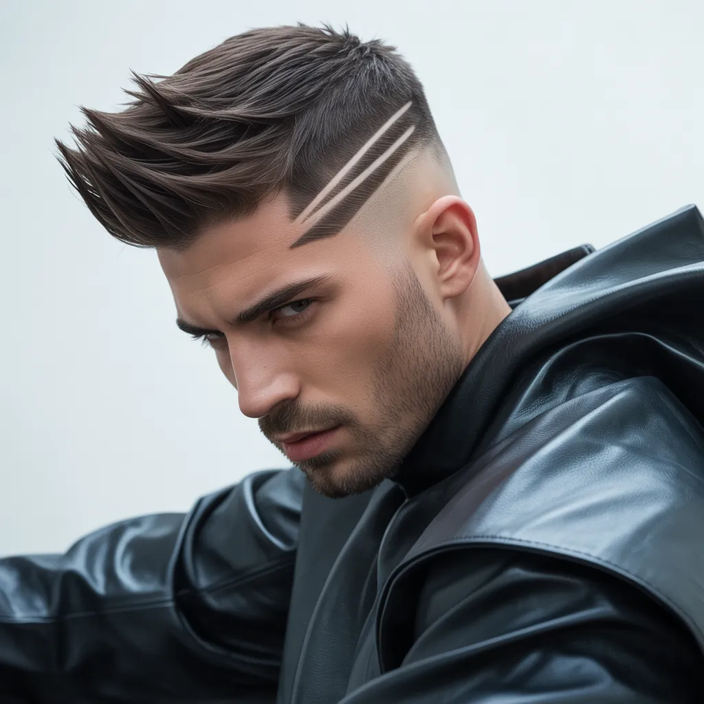 warrior haircut men that command attention