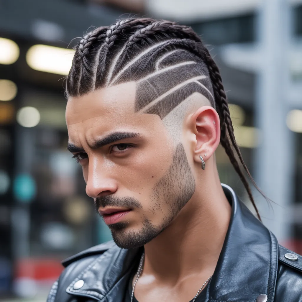 warrior haircut men that command attention