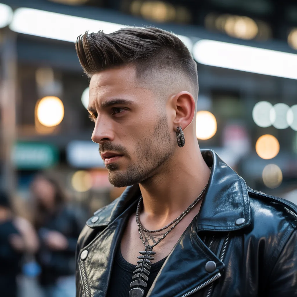 warrior haircut men that command attention