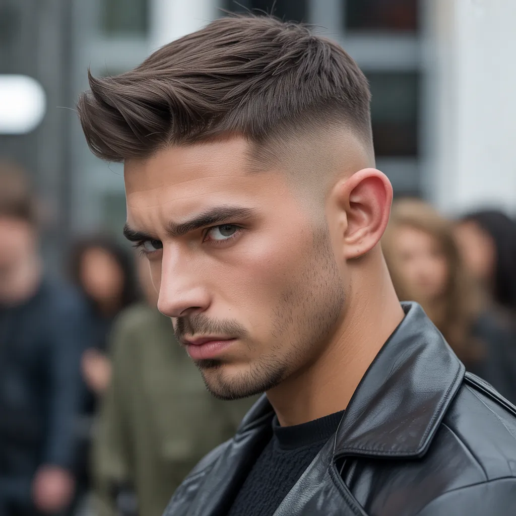 warrior haircut men that command attention