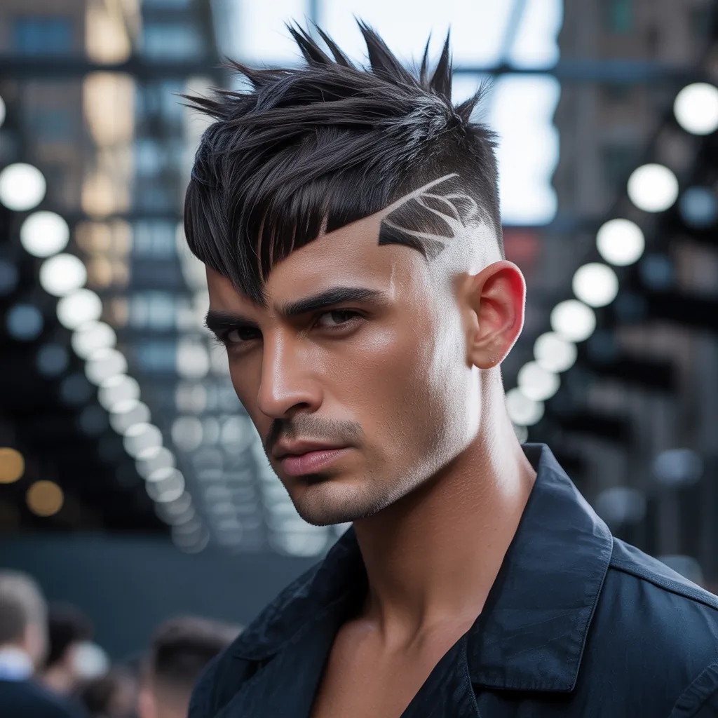 warrior haircut men that command attention