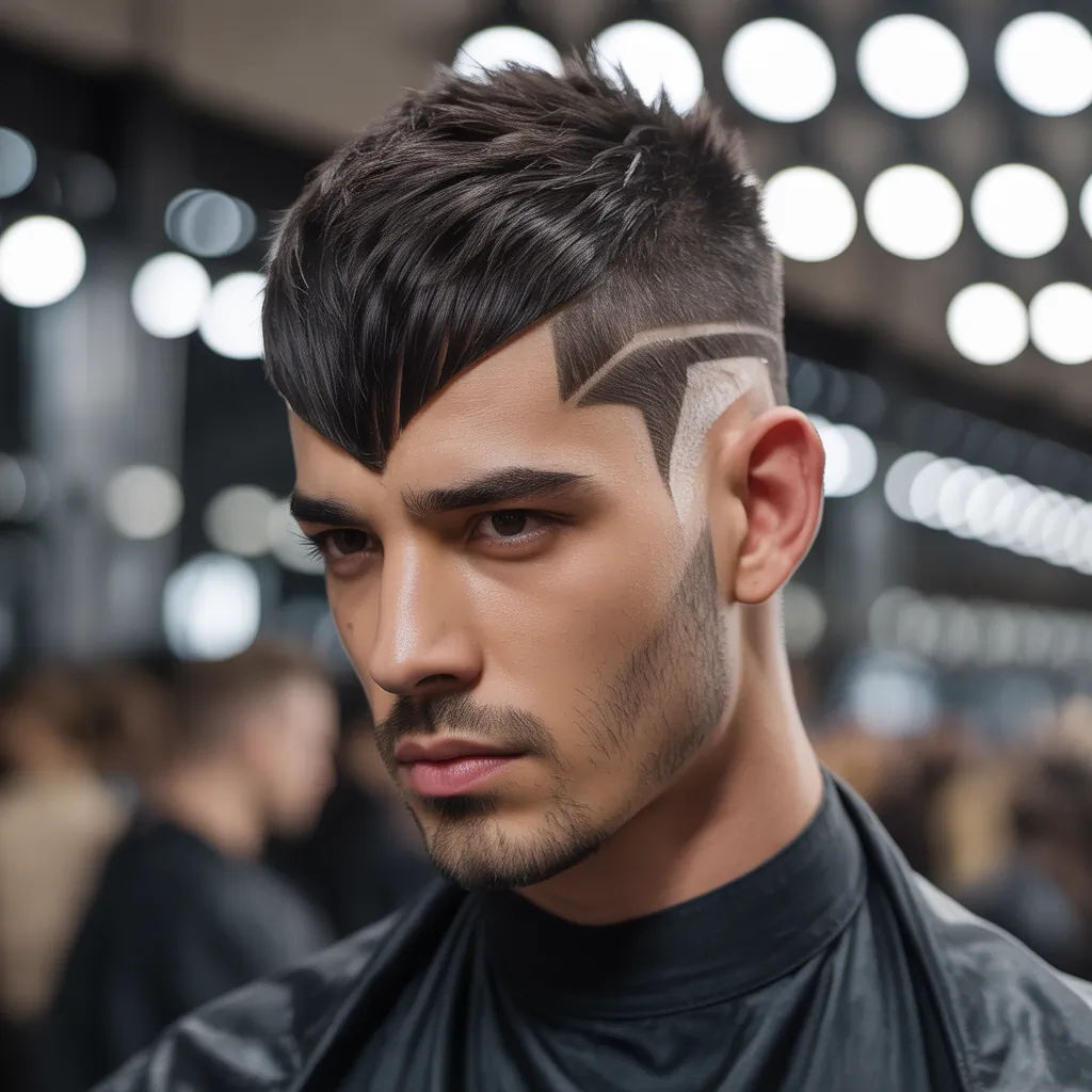 warrior haircut men that command attention