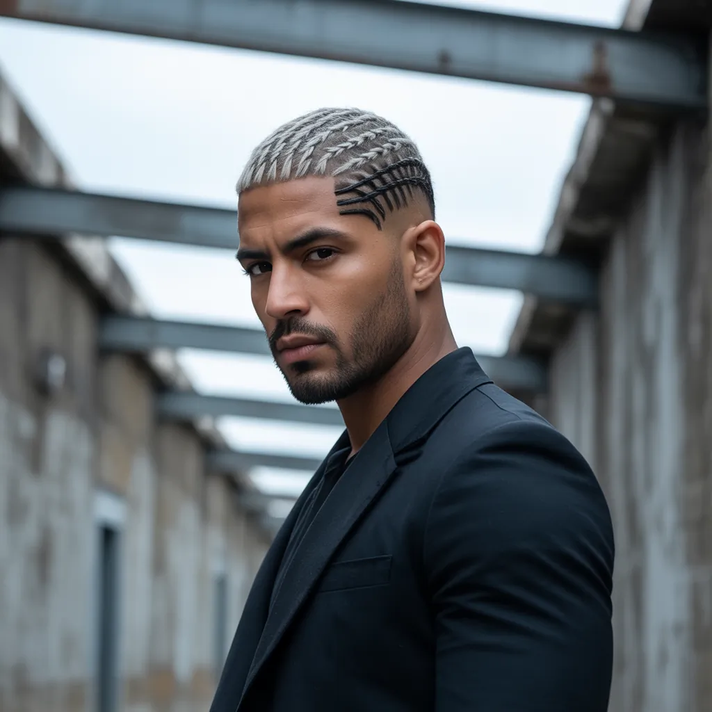 warrior haircut men that command attention