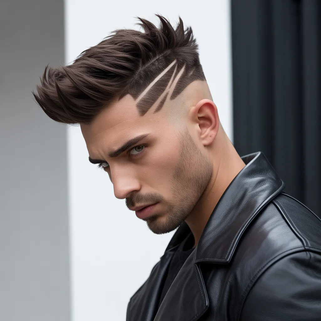 warrior haircut men that command attention