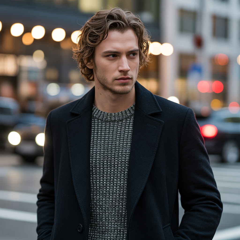 wavy hair guys