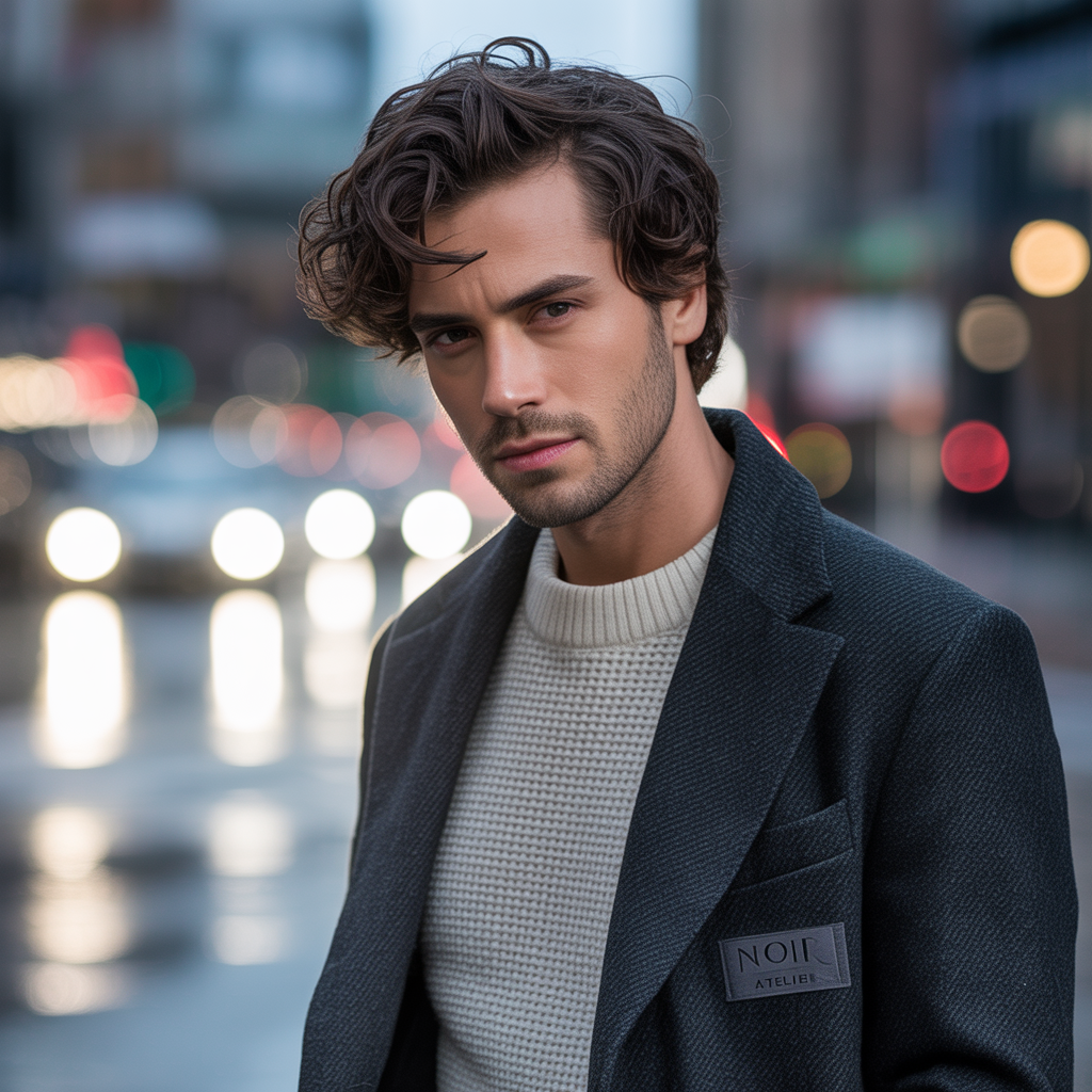 wavy hair guys