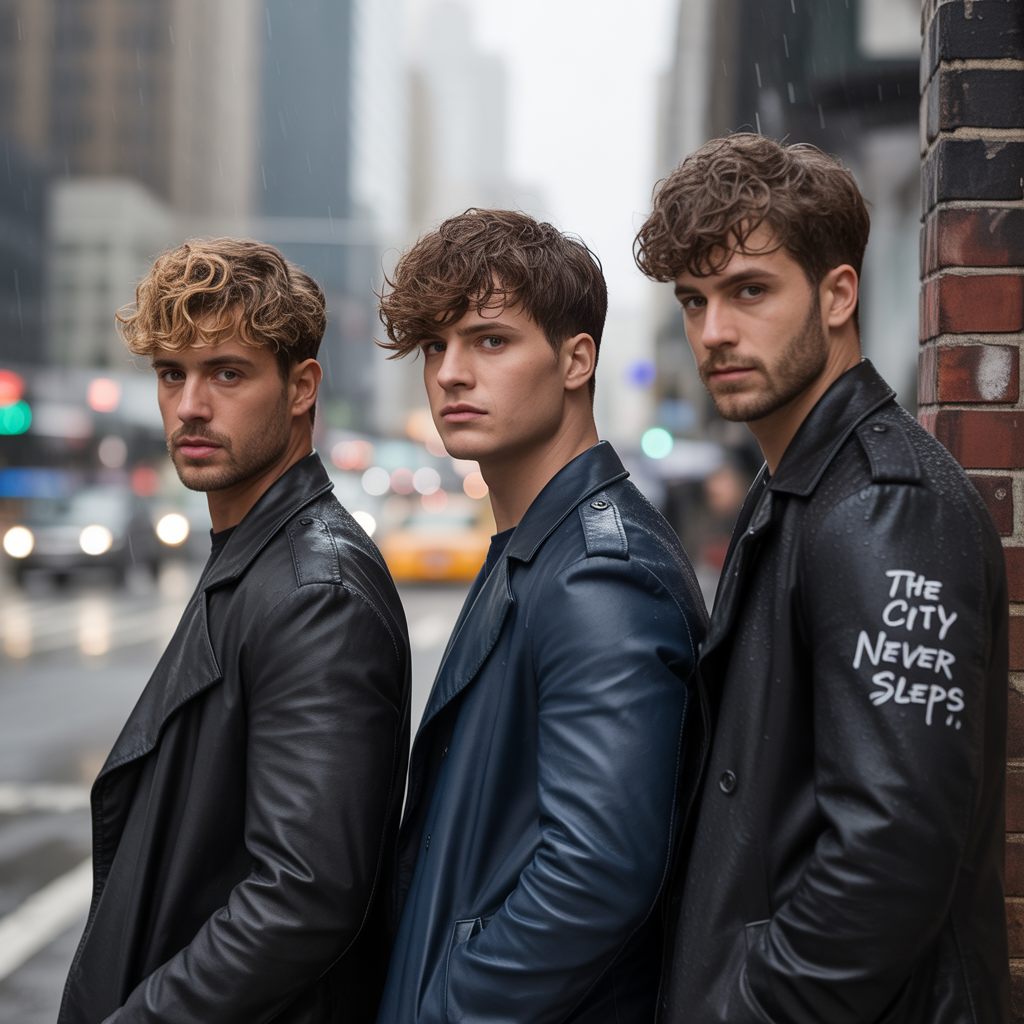 wavy haircuts men