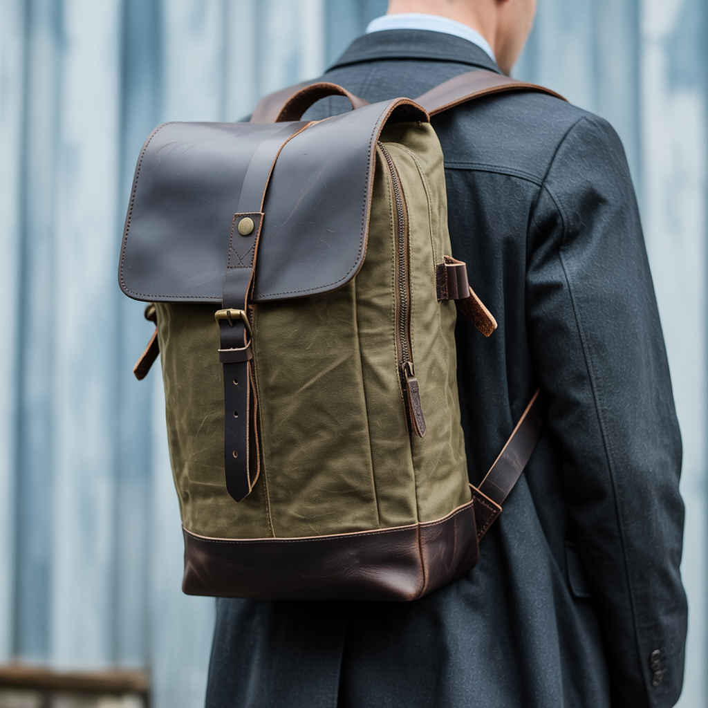 waxed canvas backpacks