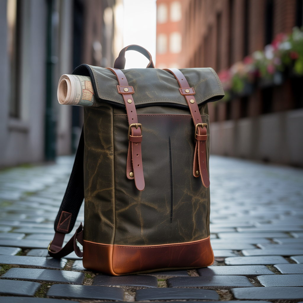 waxed canvas backpacks