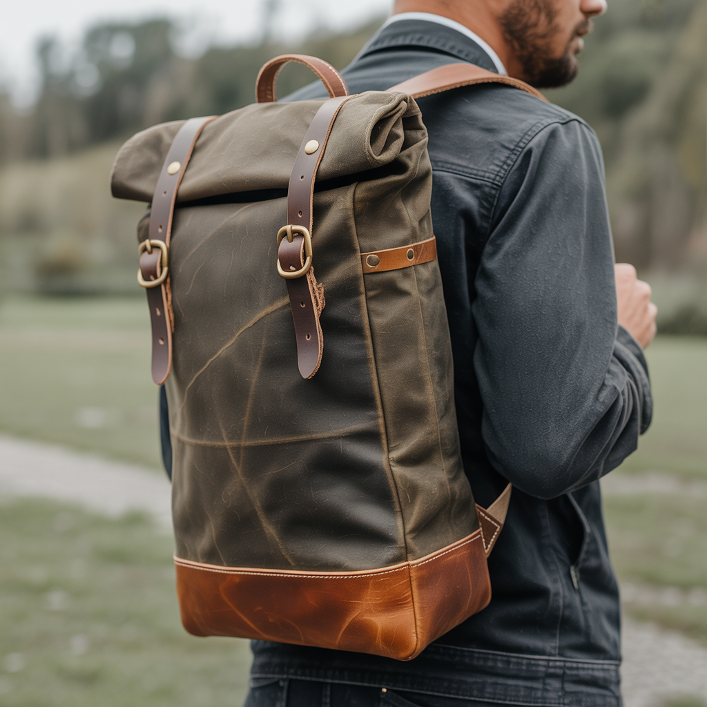 waxed canvas backpacks
