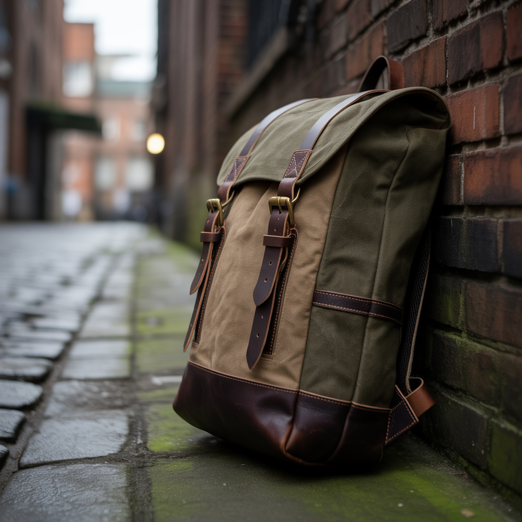 waxed canvas backpacks