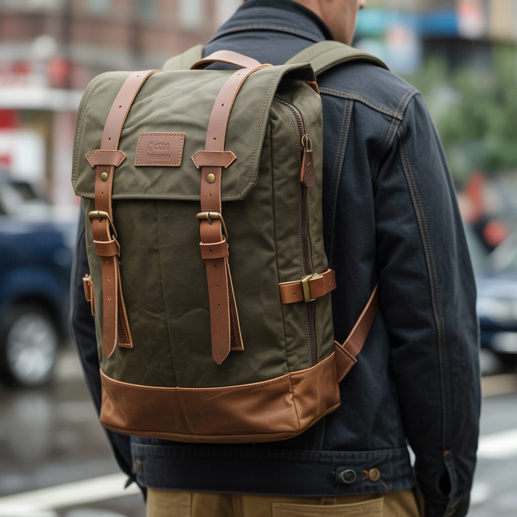 waxed canvas backpacks