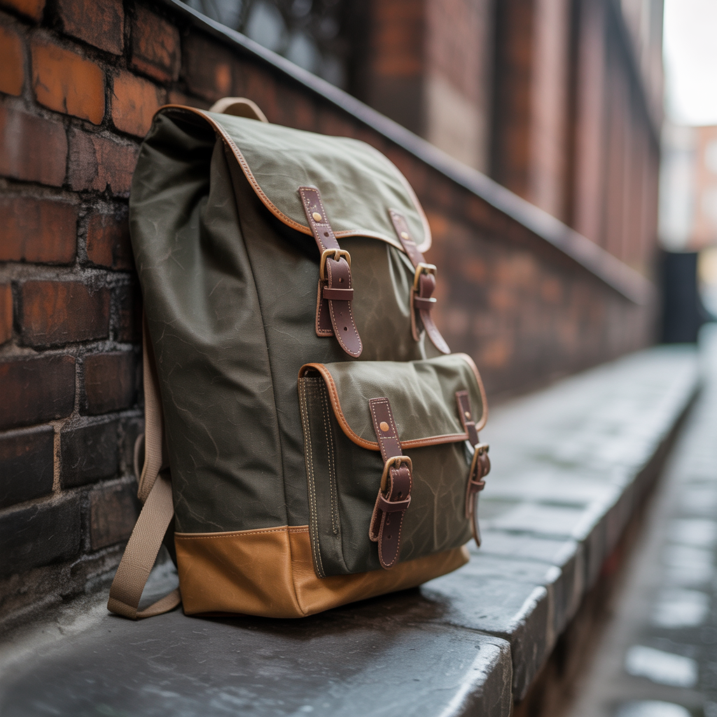 waxed canvas backpacks