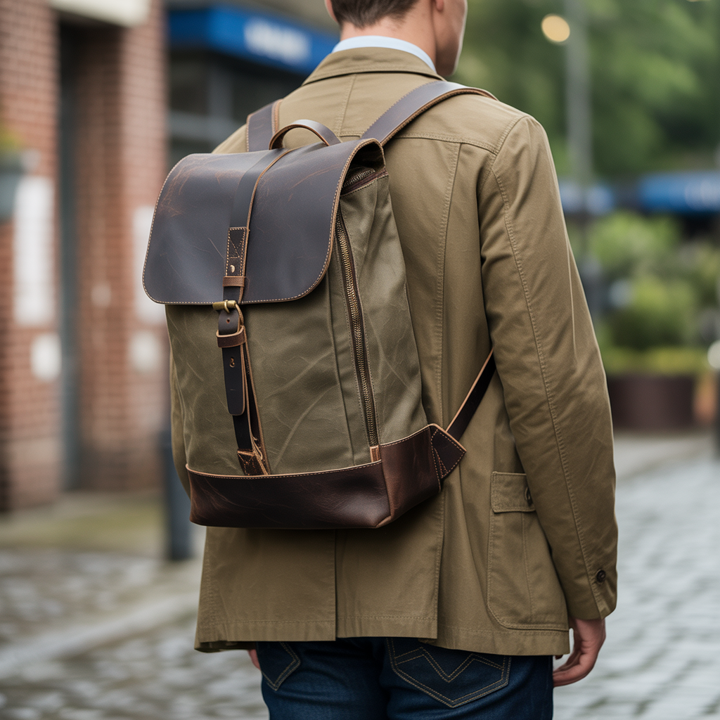 waxed canvas backpacks