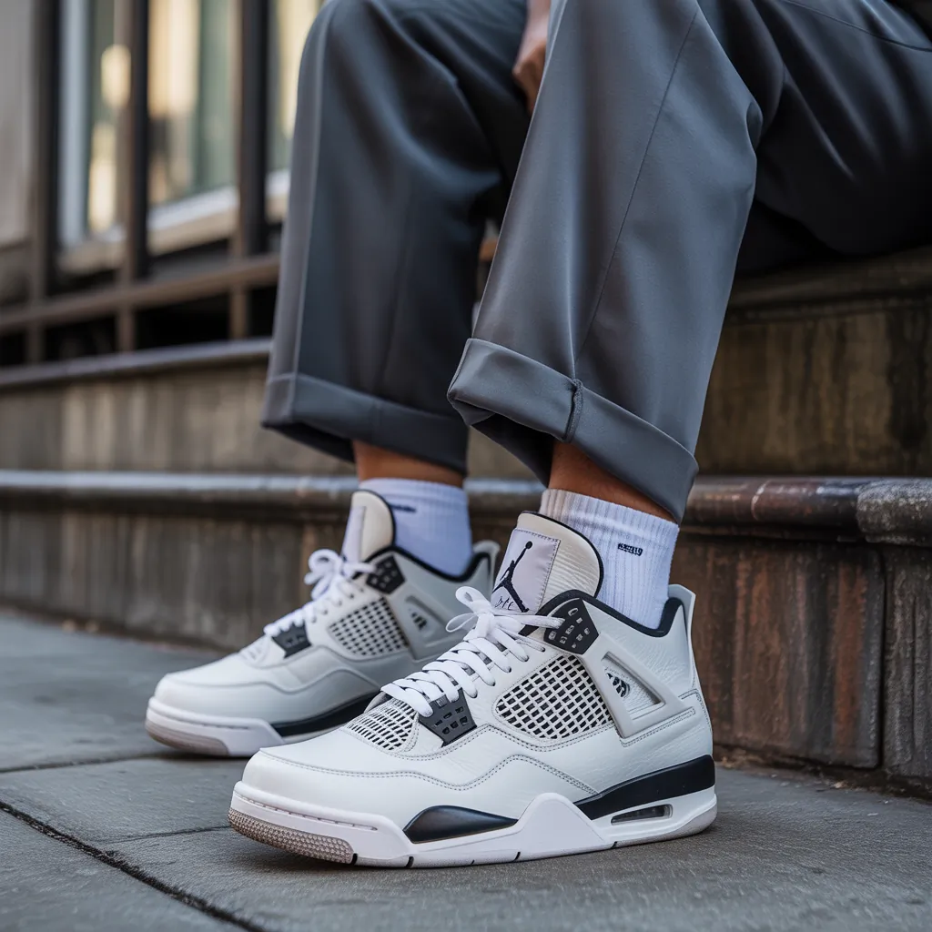 white cement 4s outfits