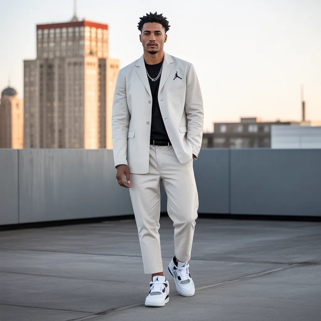white cement 4s outfits