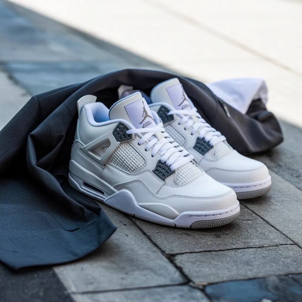 white cement 4s outfits