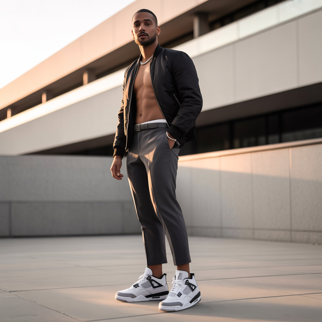 white cement 4s outfits