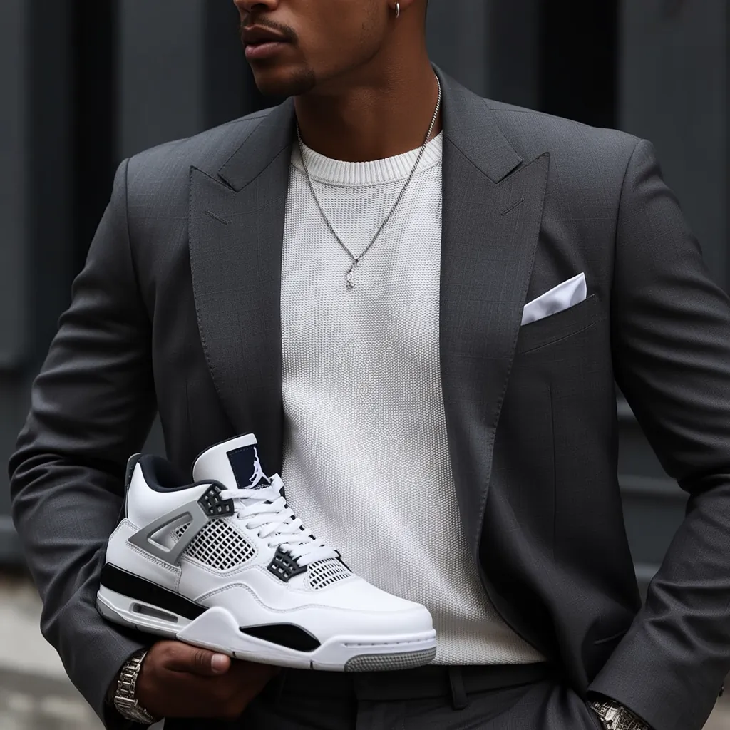 white cement 4s outfits